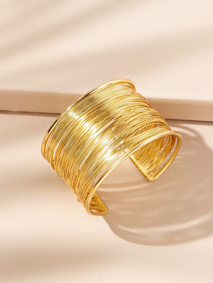Women’s Delicate Open Bangle | Minimalist Metal Cuff Bracelet | Minimalist elegance for everyday wear
